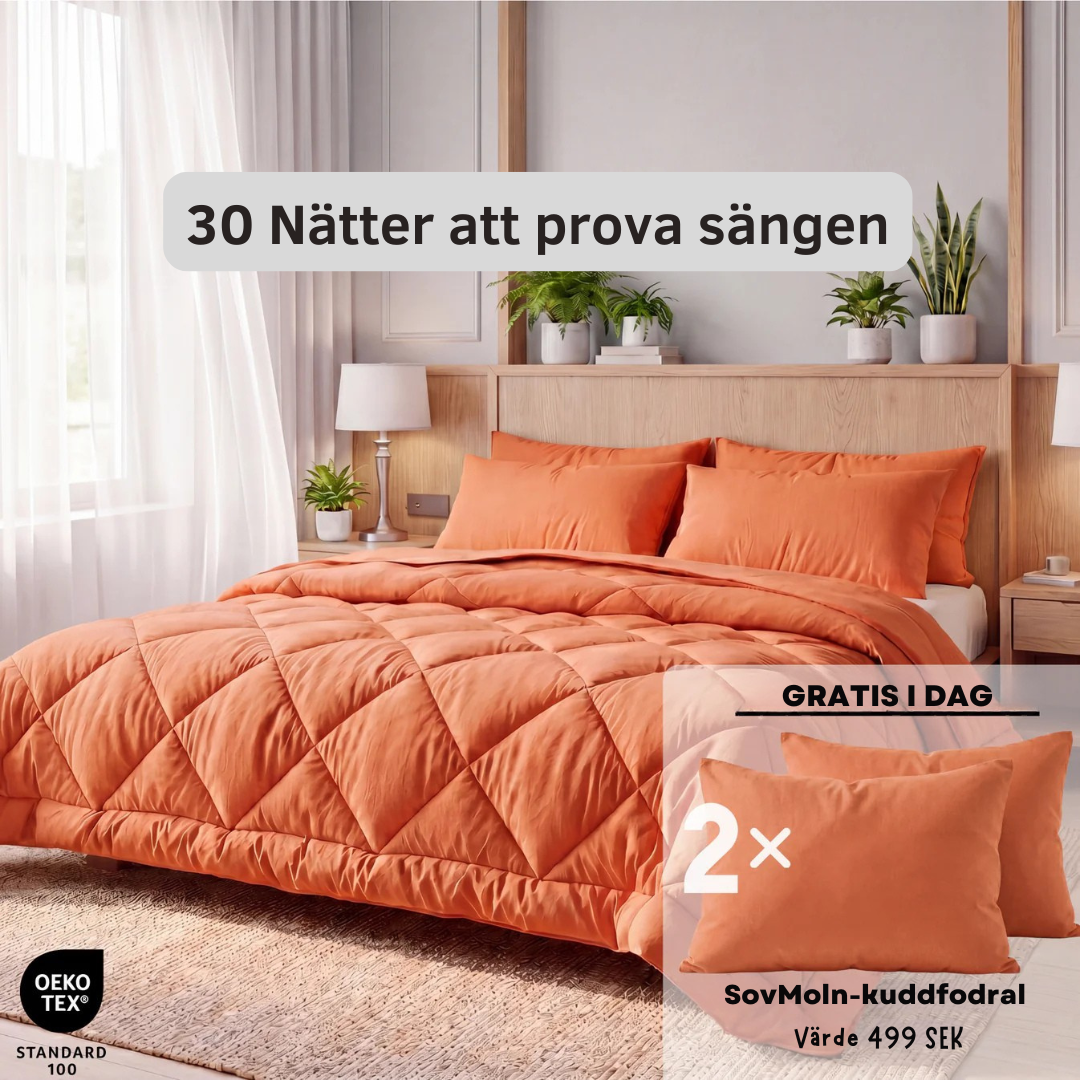 SovLugn® Täcke | Det snabbtorkande 2-i-1-täcket som gör sängkläder överflödiga.