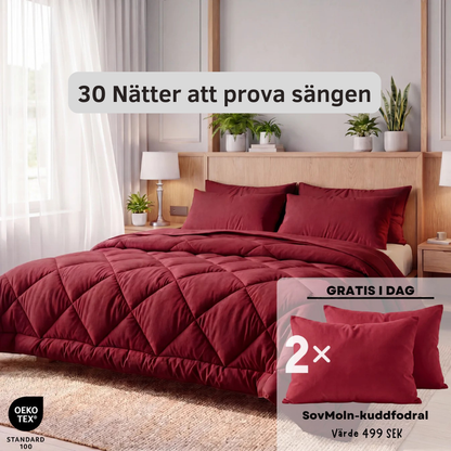 SovLugn® Täcke | Det snabbtorkande 2-i-1-täcket som gör sängkläder överflödiga.