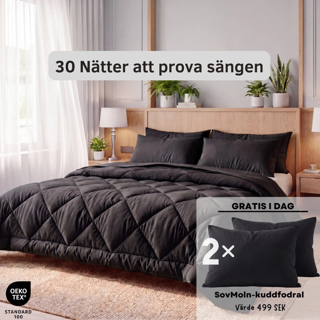 SovLugn® Täcke | Det snabbtorkande 2-i-1-täcket som gör sängkläder överflödiga.